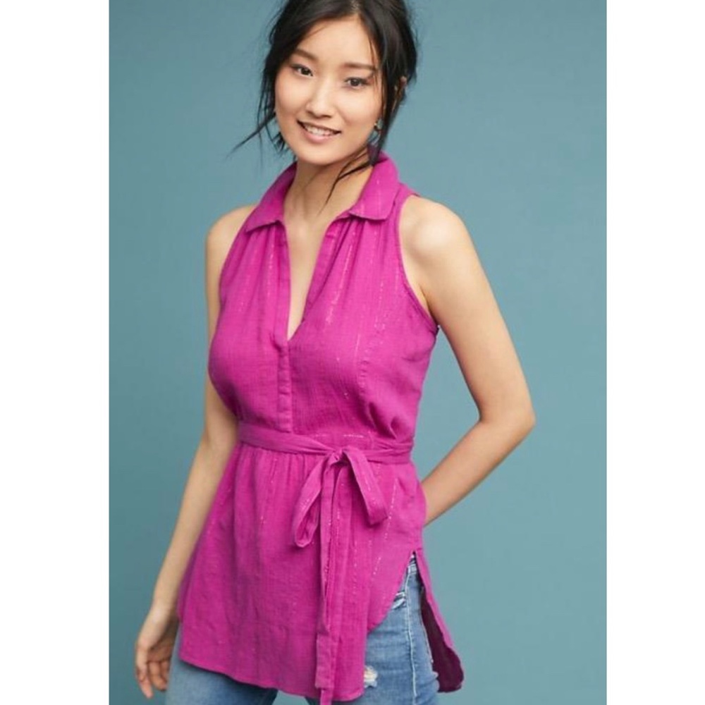 Anthropologie MAEVE Tunic Sleeveless Top NWT